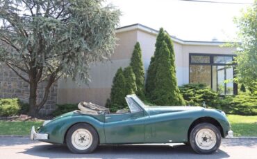 Jaguar-XK140-DHC-1956-Green-Gray-0-2