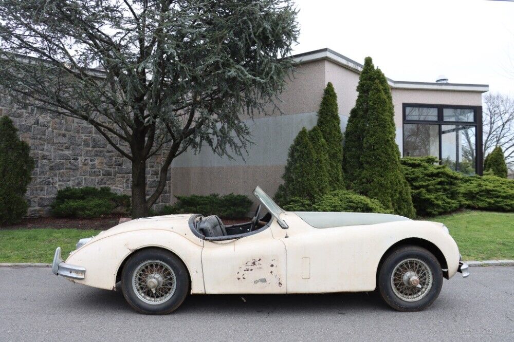 Jaguar-XK140-MC-Cabriolet-1957-Ivory-Black-0-1