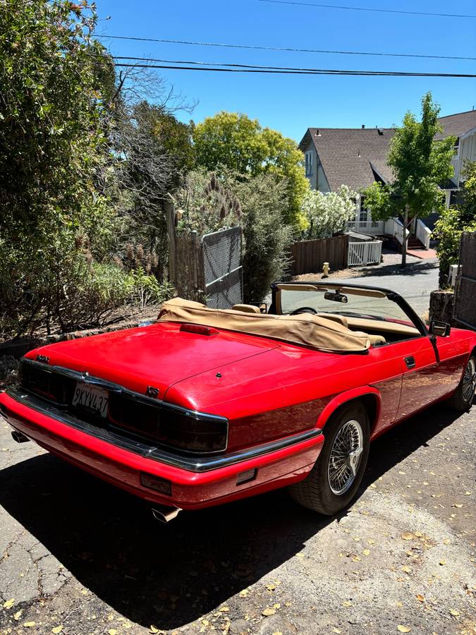 Jaguar-Xjs-convertible-1994-red-61155-2