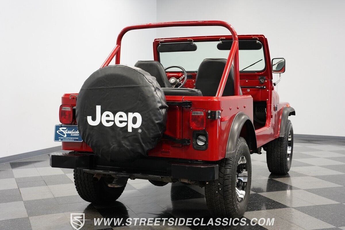 Jeep-CJ-1978-Burgundy-Black-98846-11