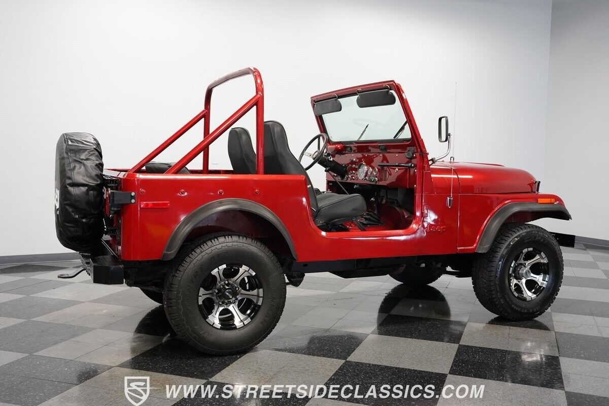 Jeep-CJ-1978-Burgundy-Black-98846-13