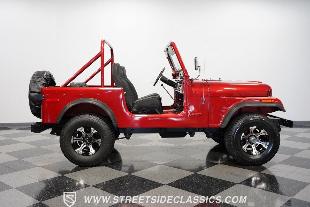 Jeep-CJ-1978-Burgundy-Black-98846-14