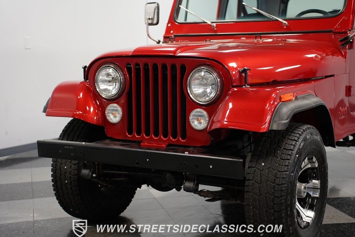 Jeep-CJ-1978-Burgundy-Black-98846-19