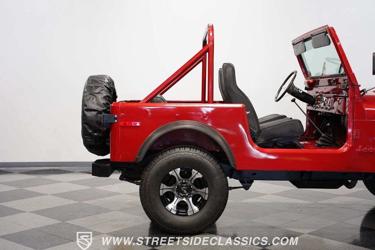 Jeep-CJ-1978-Burgundy-Black-98846-29