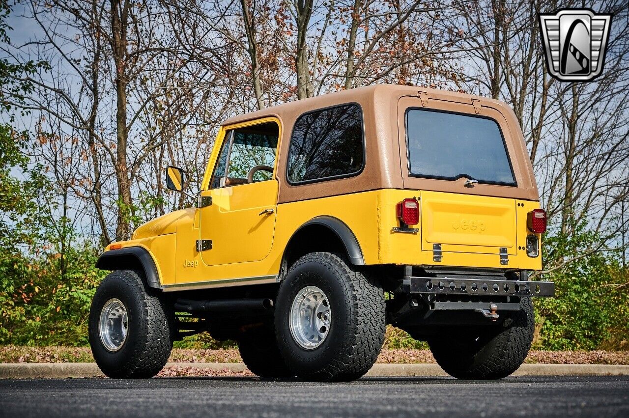 Jeep-CJ-1979-Yellow-Brown-135544-4