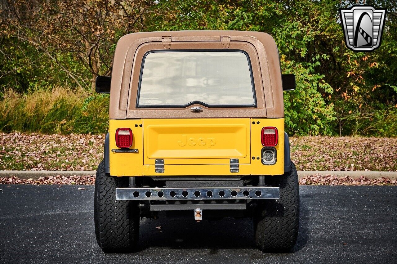 Jeep-CJ-1979-Yellow-Brown-135544-5