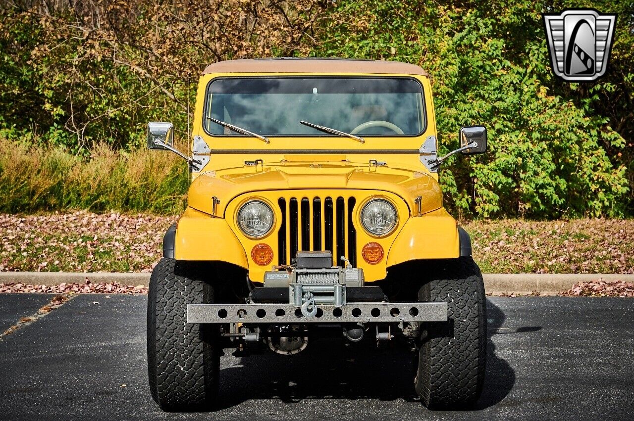 Jeep-CJ-1979-Yellow-Brown-135544-9