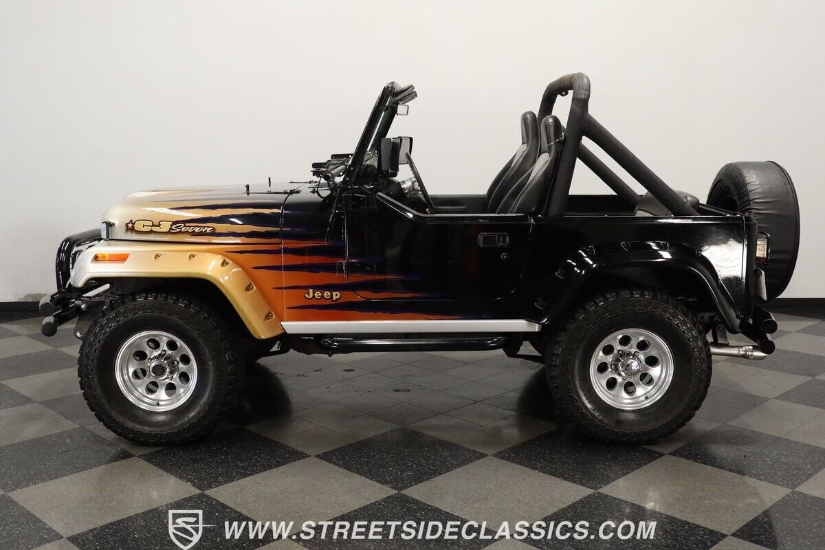 Jeep-CJ-1982-Black-Blue-155289-2