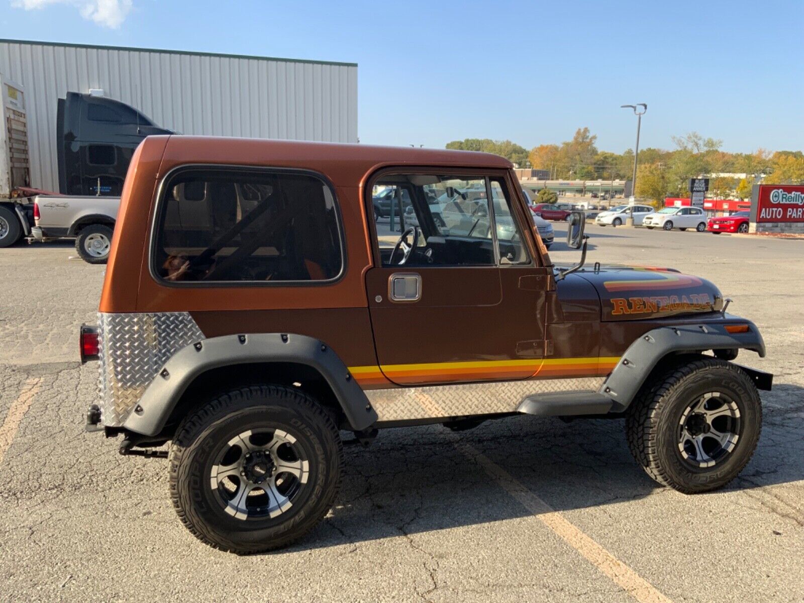 Jeep-CJ-1982-Brown-Tan-170590-2