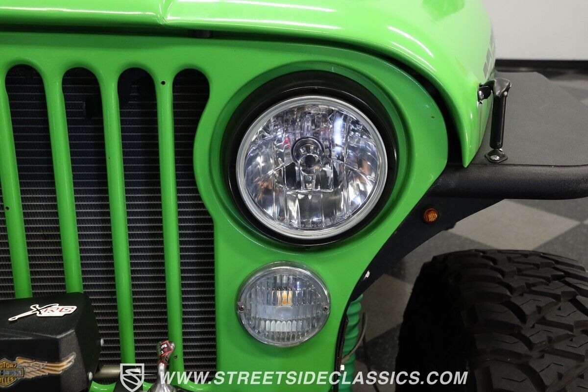 Jeep-CJ-1985-Green-Black-130589-19