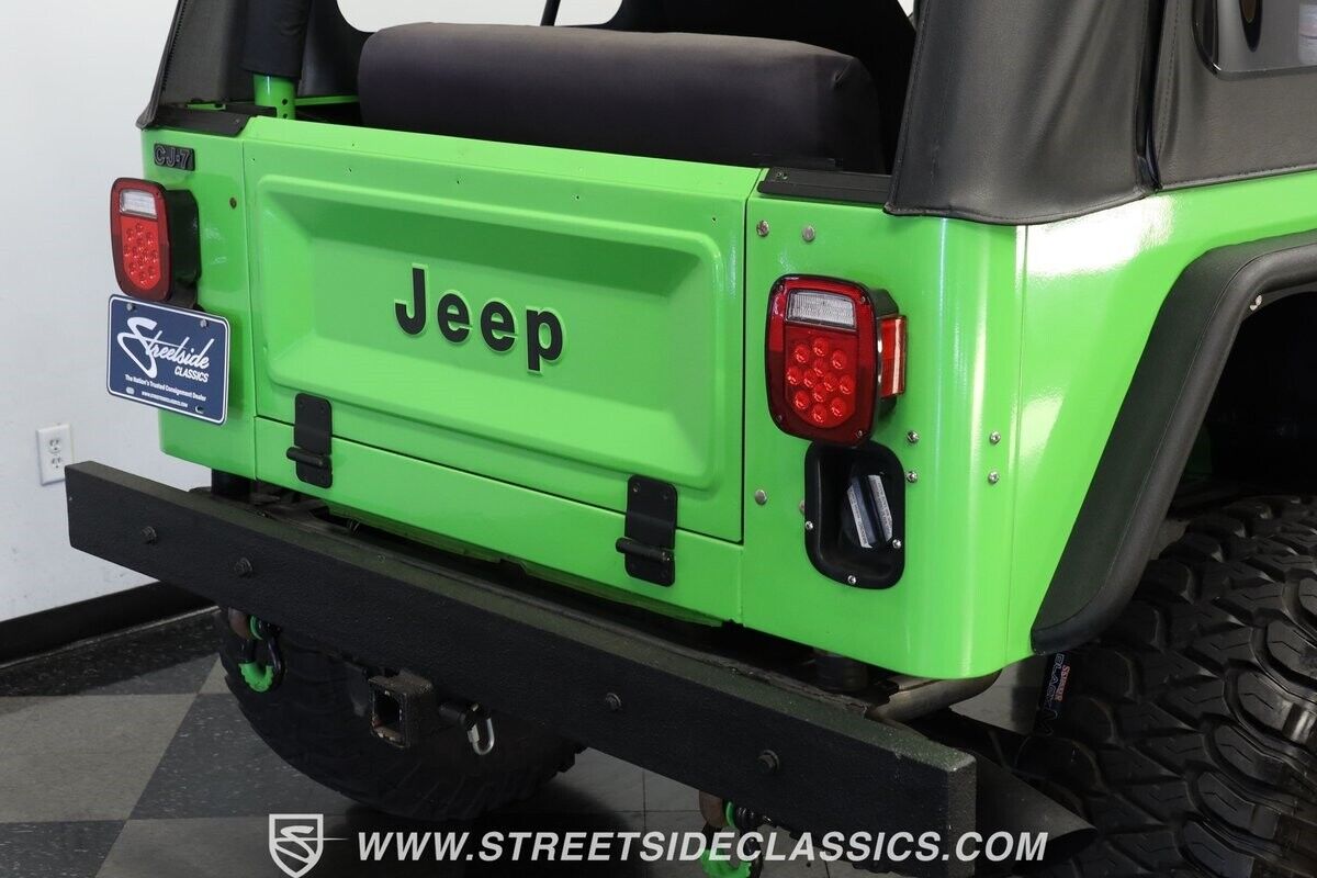 Jeep-CJ-1985-Green-Black-130589-24