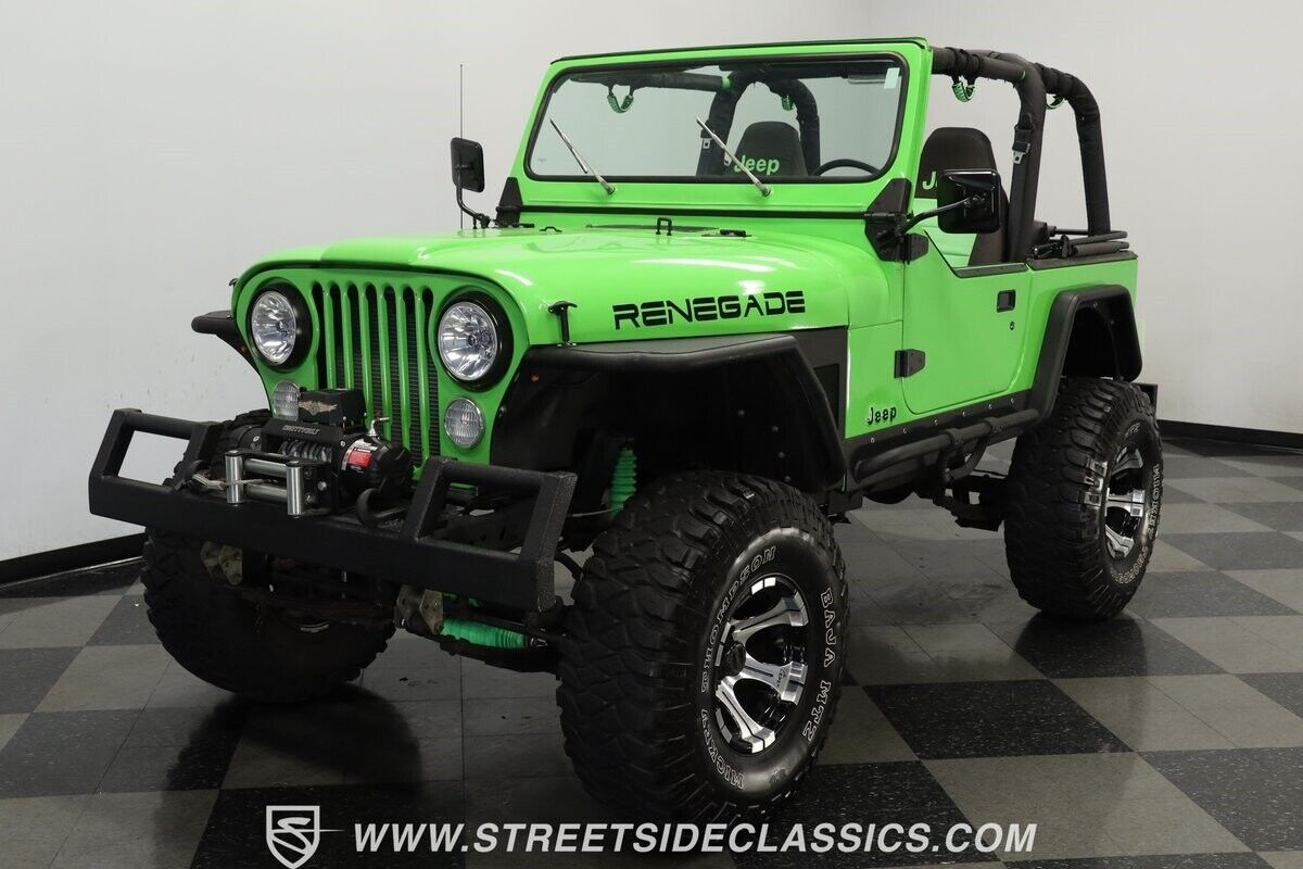 Jeep-CJ-1985-Green-Black-130589-5