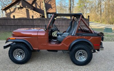 Jeep CJ Cabriolet 1976 à vendre