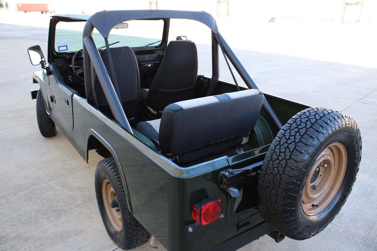 Jeep-CJ-Cabriolet-1981-Green-Black-68415-9