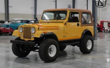 Jeep-CJ-Cabriolet-1982-Yellow-Tan-131936-2