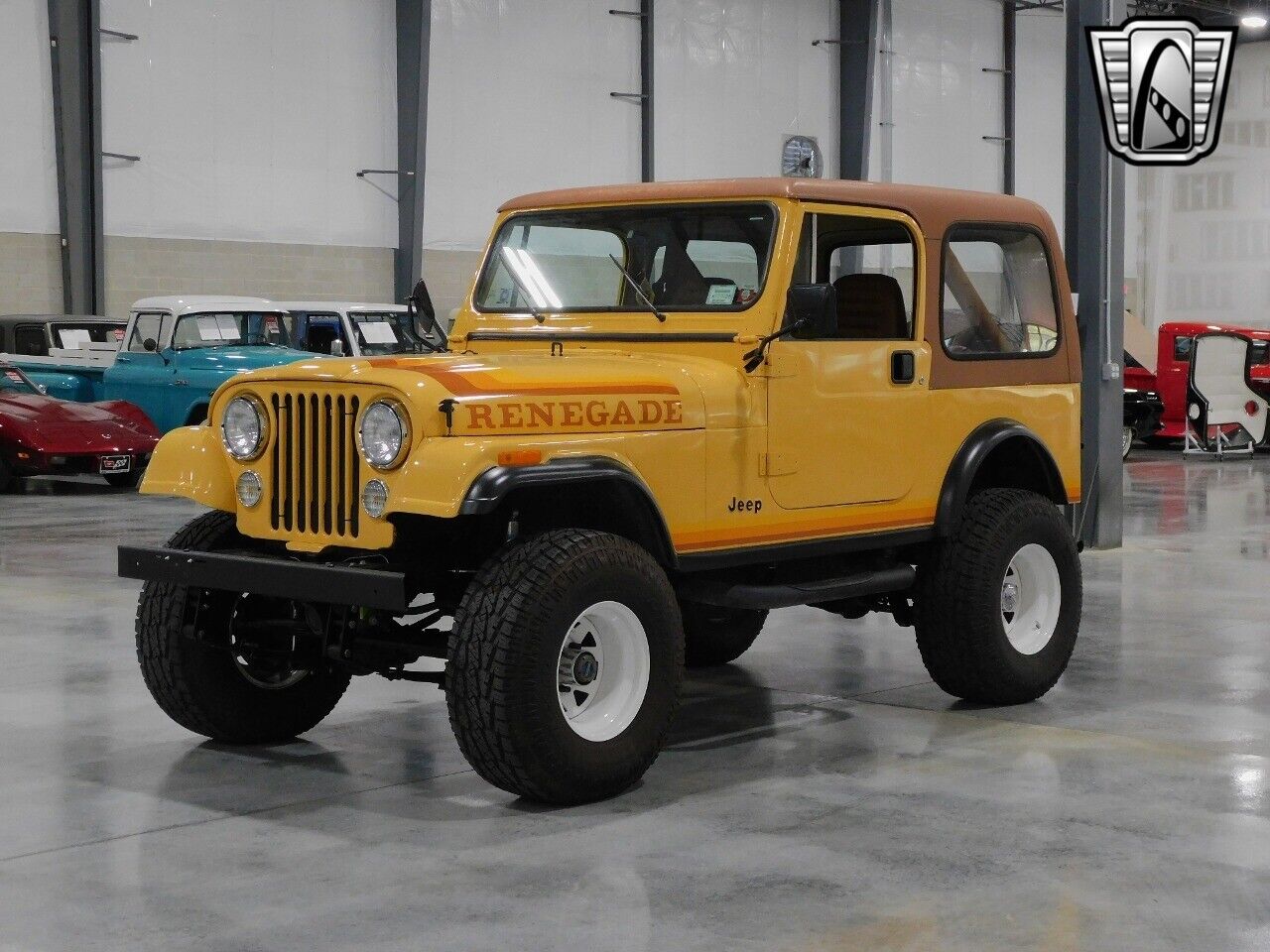 Jeep-CJ-Cabriolet-1982-Yellow-Tan-131936-2