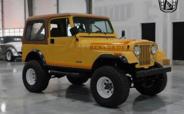 Jeep-CJ-Cabriolet-1982-Yellow-Tan-131936-5