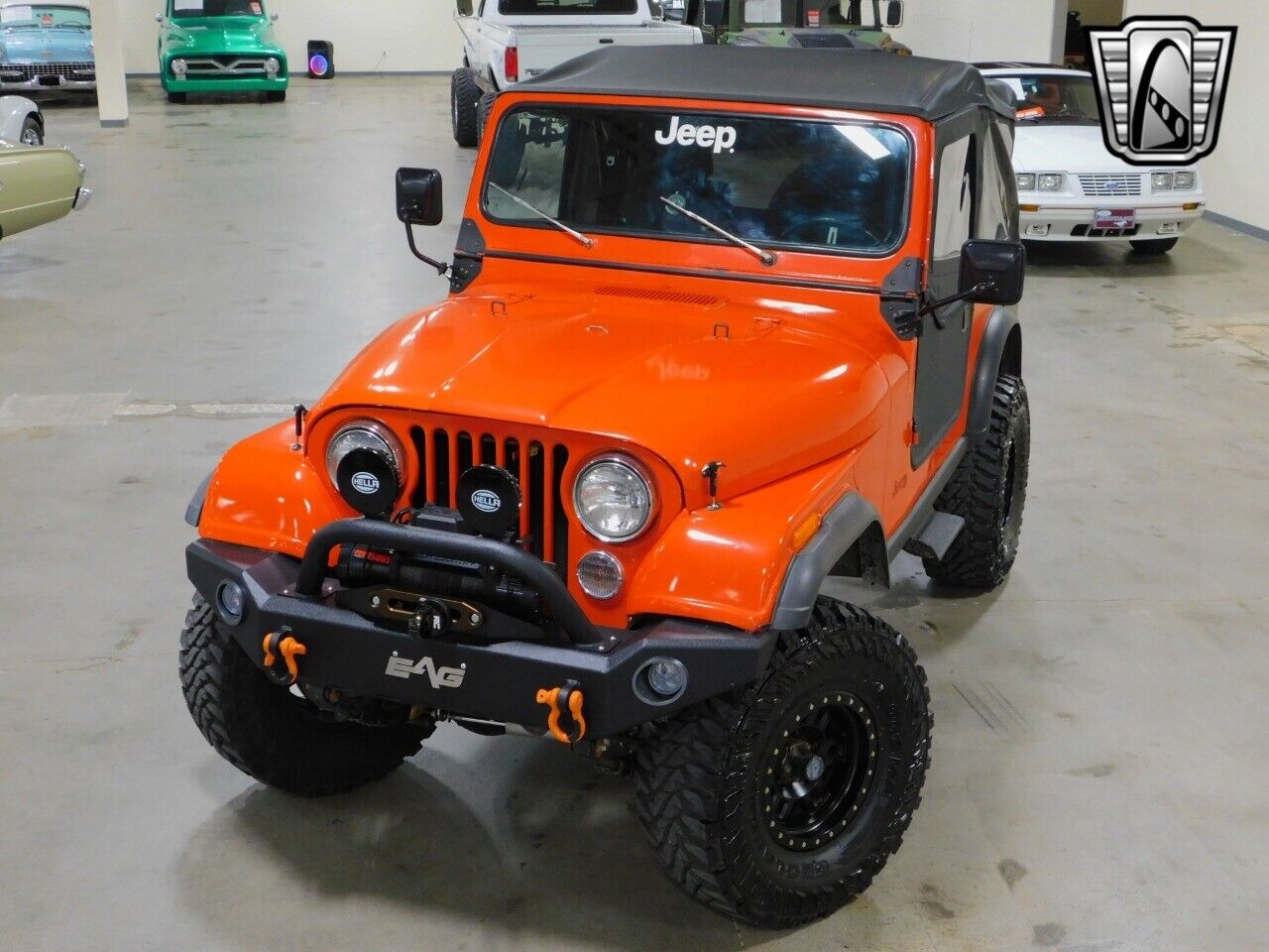 Jeep-CJ-Pickup-1982-Orange-Black-19790-2