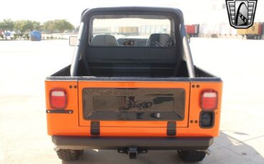 Jeep-CJ-Pickup-1982-Orange-Black-3-4