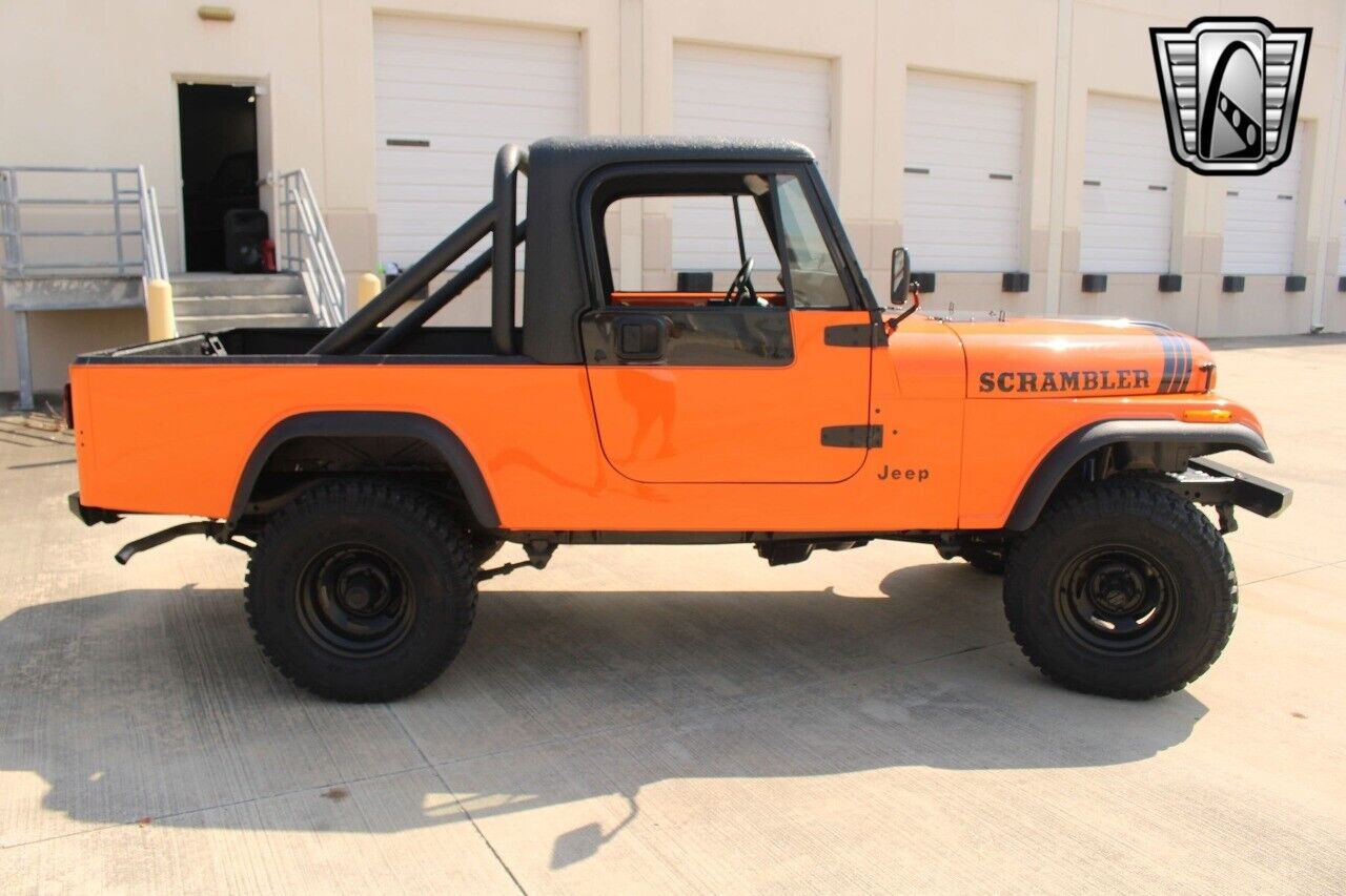 Jeep-CJ-Pickup-1982-Orange-Black-3-5