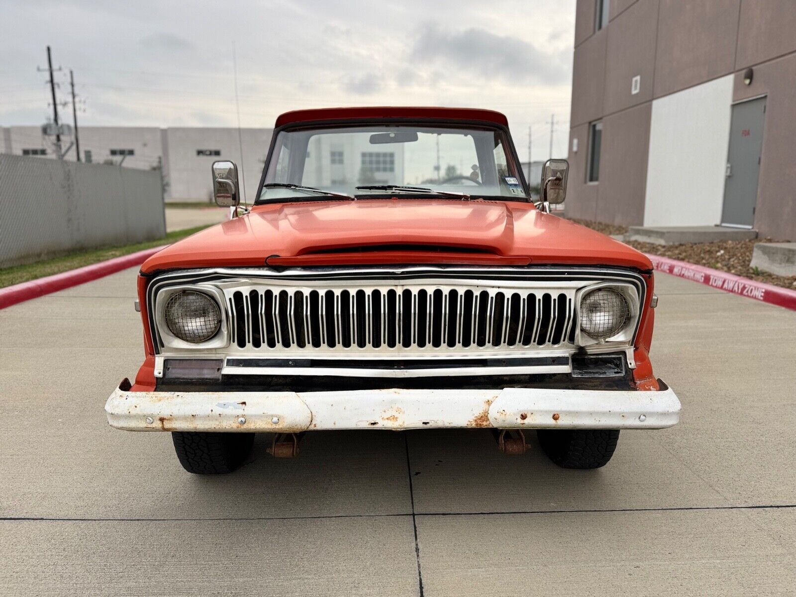 Jeep-J10-1975-Orange-Black-122862-7