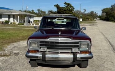 Jeep-Wagoneer-1987-Burgundy-Tan-342790-1