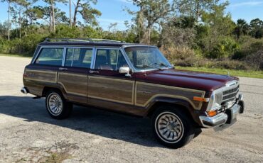 Jeep-Wagoneer-1987-Burgundy-Tan-342790-3