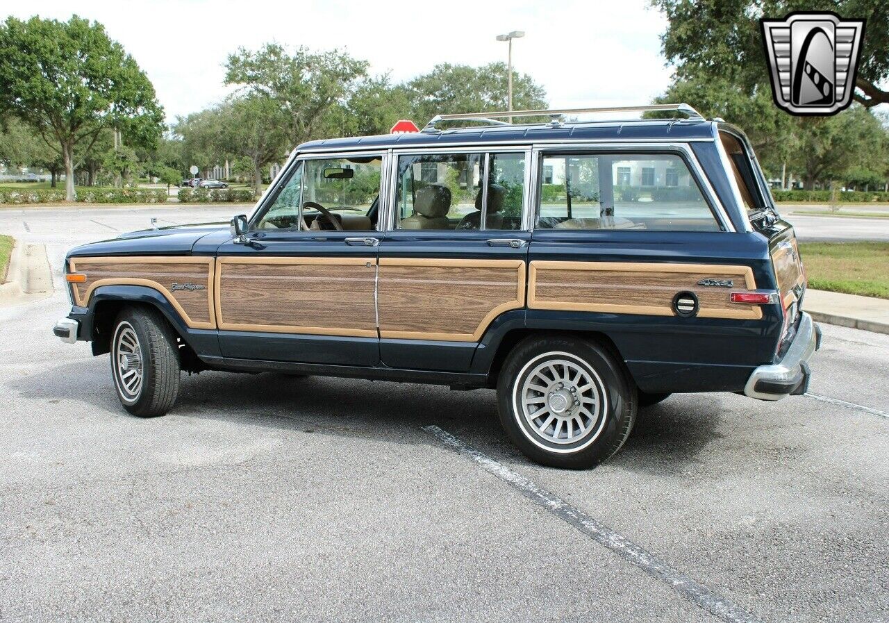 Jeep-Wagoneer-Cabriolet-1989-Blue-Tan-130387-6