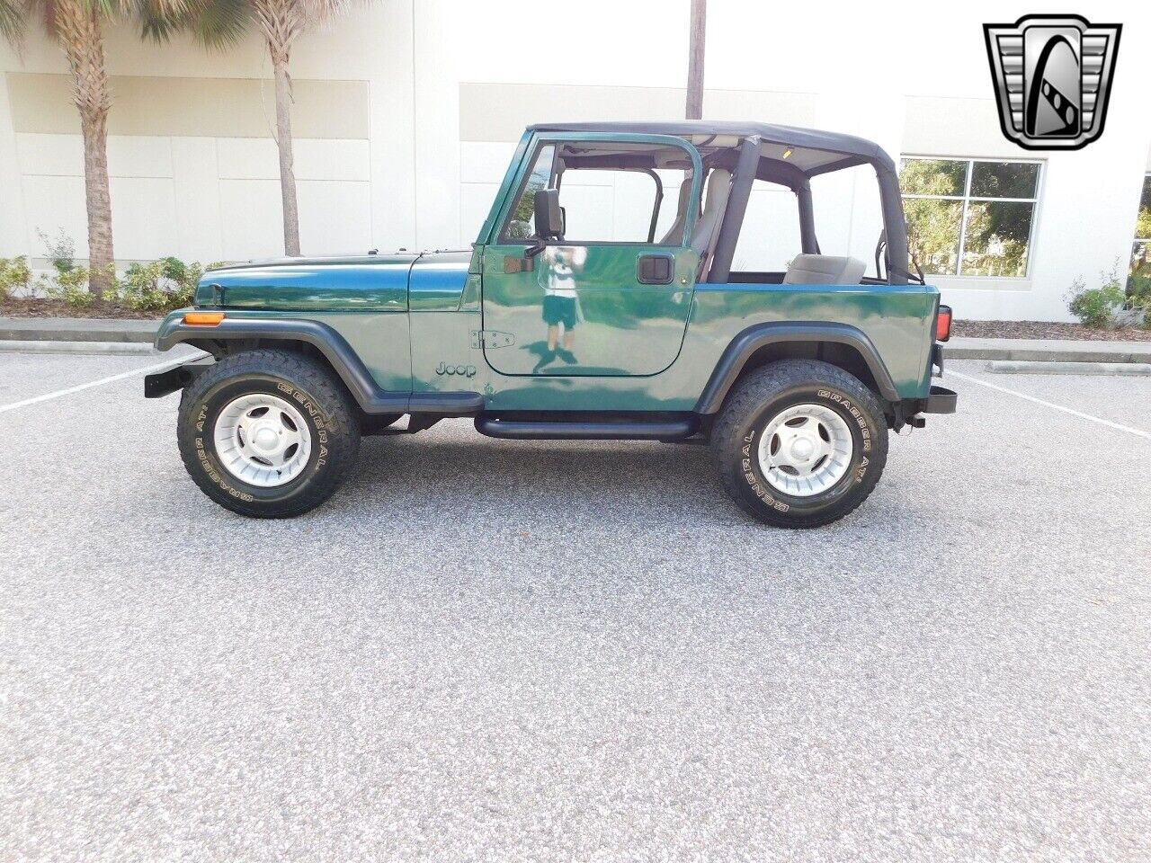 Jeep-Wrangler-1995-Green-Green-126319-5