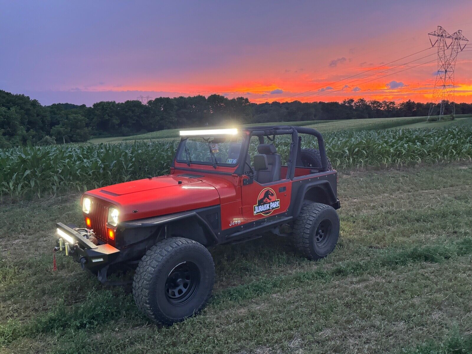 Jeep-Wrangler-1995-Red-Black-268760-24