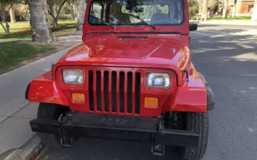 Jeep-Wrangler-4wd-2dr-sport-5-speed-1991-red-98170-2