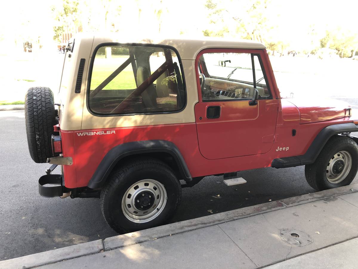 Jeep-Wrangler-4wd-2dr-sport-5-speed-1991-red-98170-5