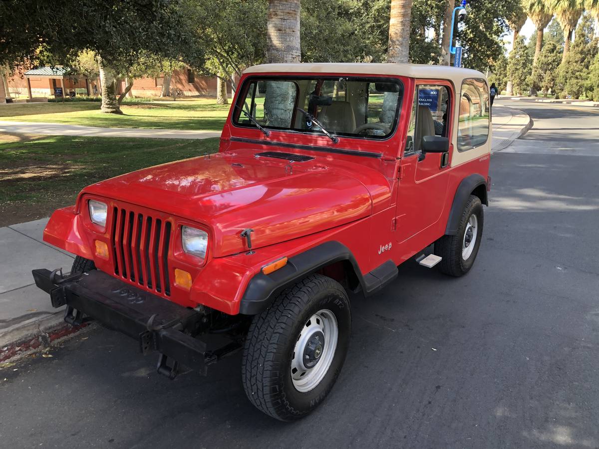 Jeep-Wrangler-4wd-2dr-sport-5-speed-1991-red-98170