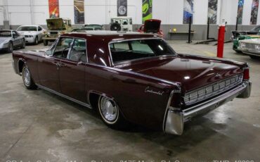 Lincoln-Continental-1963-Burgundy-Red-121765-3