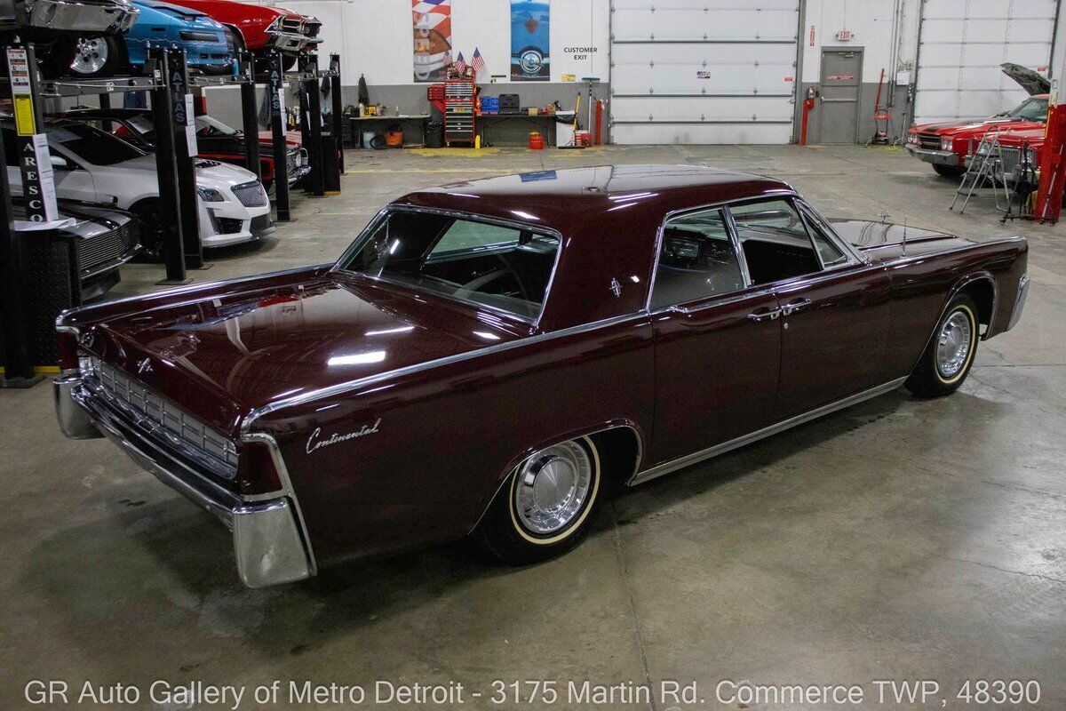 Lincoln-Continental-1963-Burgundy-Red-121765-6