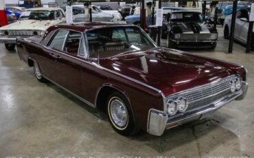 Lincoln-Continental-1963-Burgundy-Red-121765-8