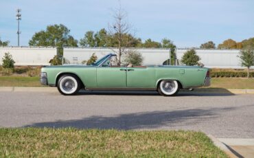 Lincoln-Continental-1965-Green-Tan-155662-1