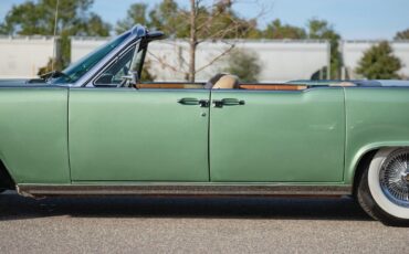 Lincoln-Continental-1965-Green-Tan-155662-10