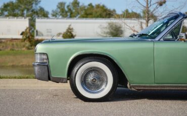 Lincoln-Continental-1965-Green-Tan-155662-11