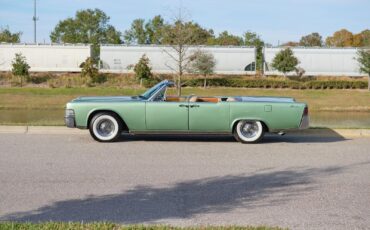 Lincoln-Continental-1965-Green-Tan-155662-5