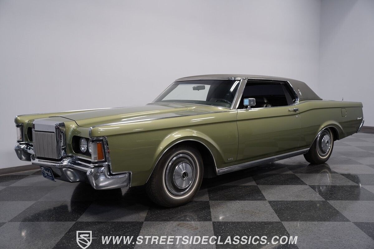 Lincoln-Continental-1970-Green-Green-96155-5