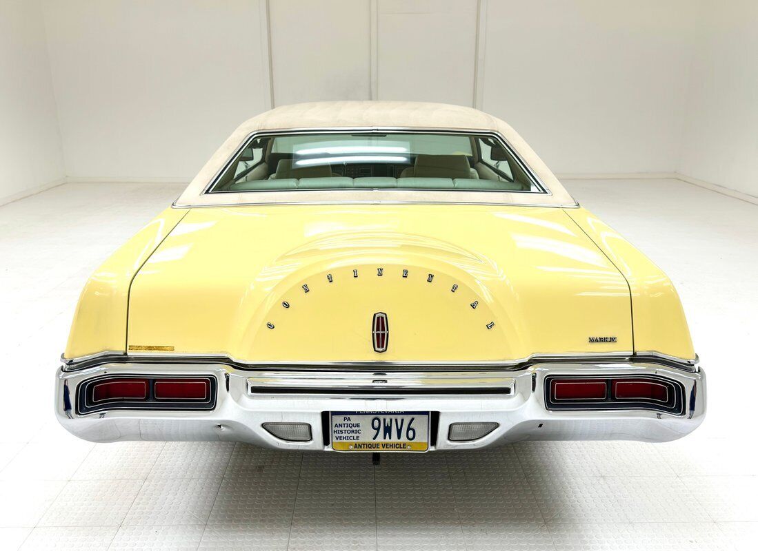 Lincoln-Continental-1973-Yellow-White-49257-3