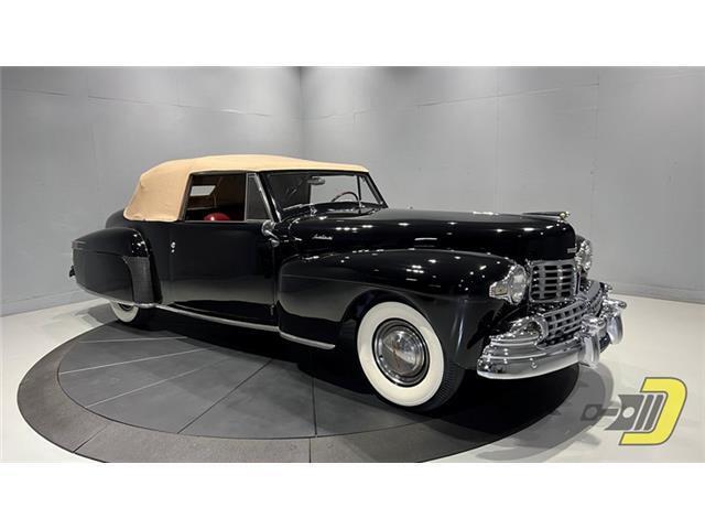 Lincoln-Continental-Cabriolet-1948-Black-Red-148851-29