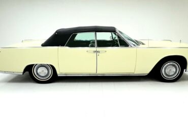 Lincoln-Continental-Cabriolet-1965-Yellow-Black-161631-5