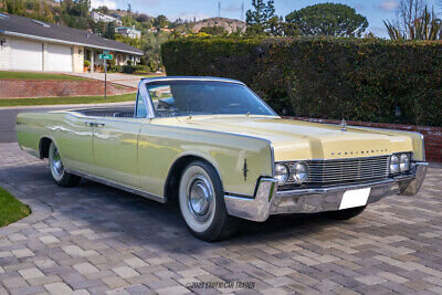 Lincoln-Continental-Cabriolet-1966-Green-Black-128601-11