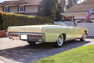 Lincoln-Continental-Cabriolet-1966-Green-Black-128601-7