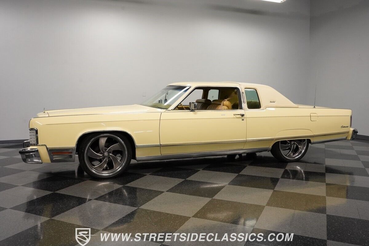 Lincoln-Continental-Coupe-1976-Yellow-Beige-89323-6