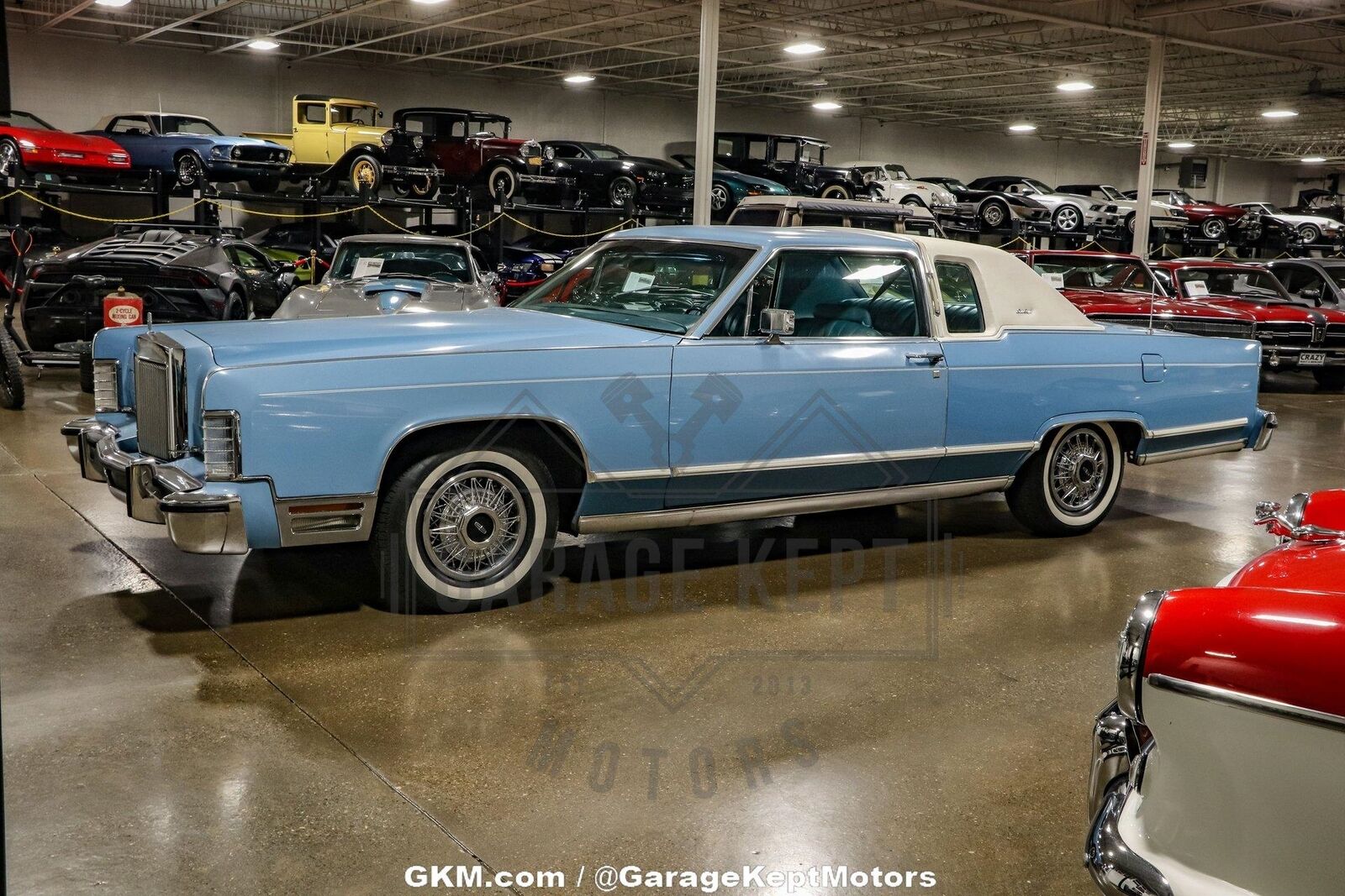 Lincoln-Continental-Coupe-1979-Blue-Blue-27274-8