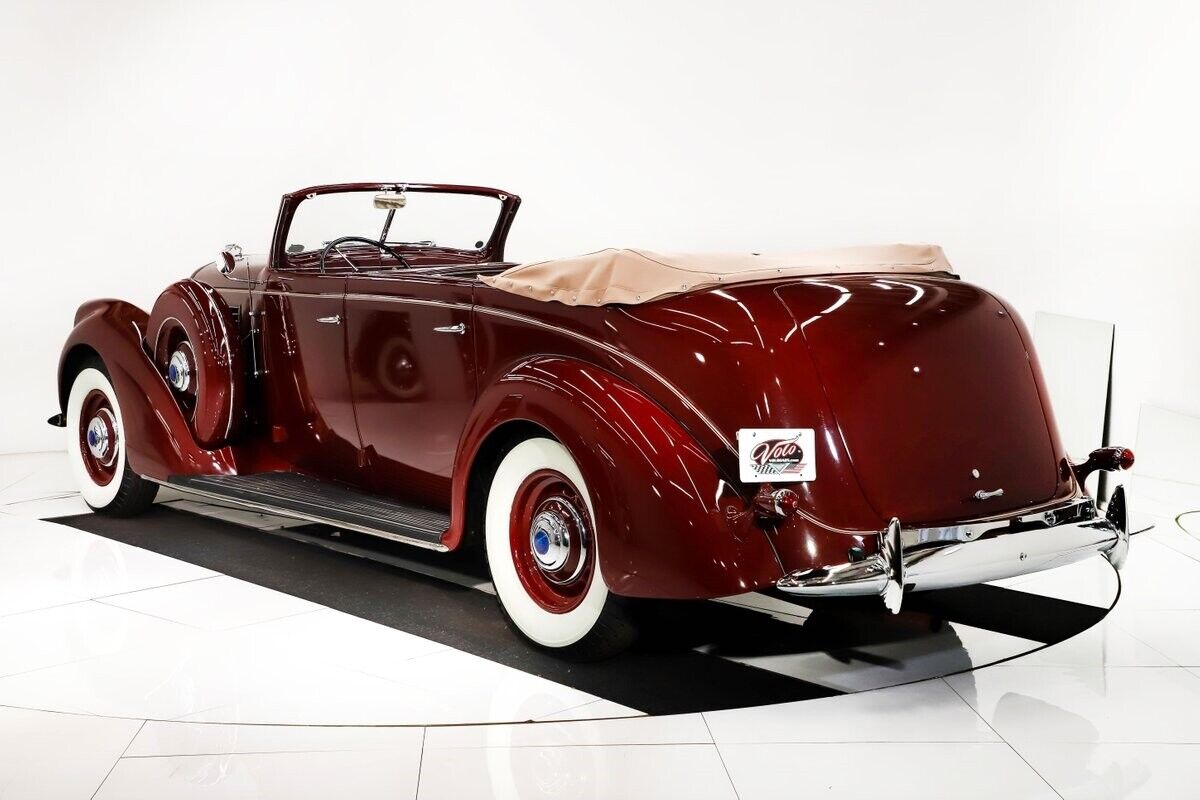 Lincoln-K-Cabriolet-1938-Red-Brown-0-5