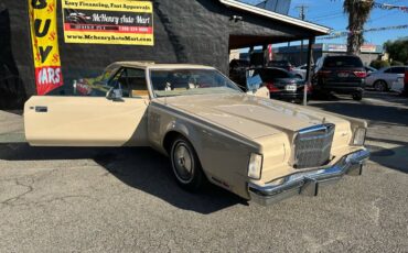 Lincoln-Mark-v-1979-yellow-182778-2